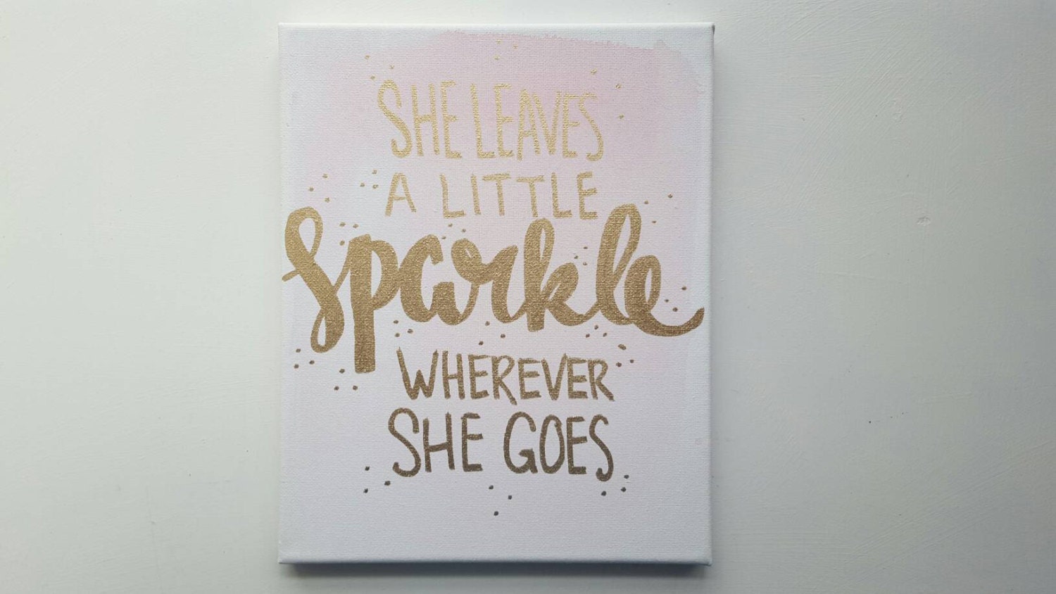 Canvas Wall Art Quotes she leaves a little sparkle wherever she goes canvas quote art Canvas Wall Art Quotes she leaves a little sparkle wherever she goes canvas quote art
