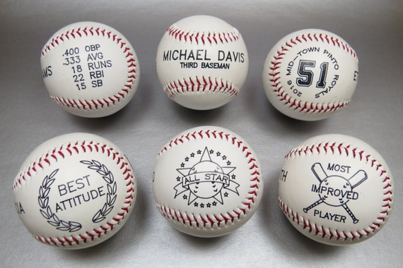 12 Custom Baseballs TEAM DISCOUNT