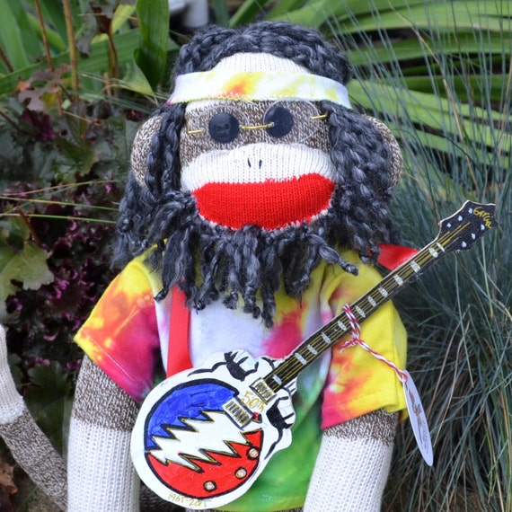 jerry garcia stuffed doll