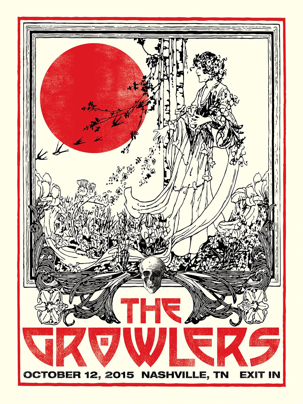 The Growlers Concert Poster Nashville TN Exit IN