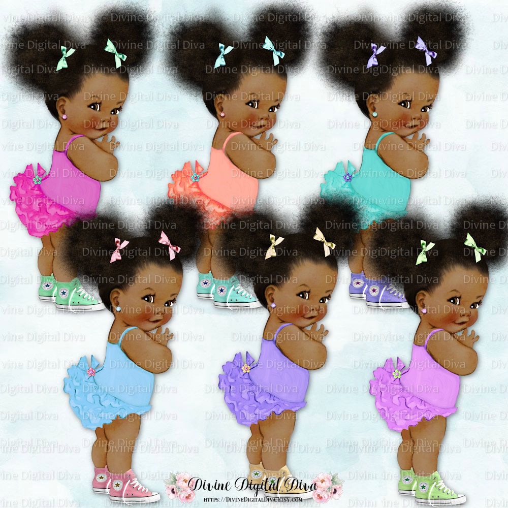 Download Ruffle Pants Natural Hair Pony Tails Afro Puffs African