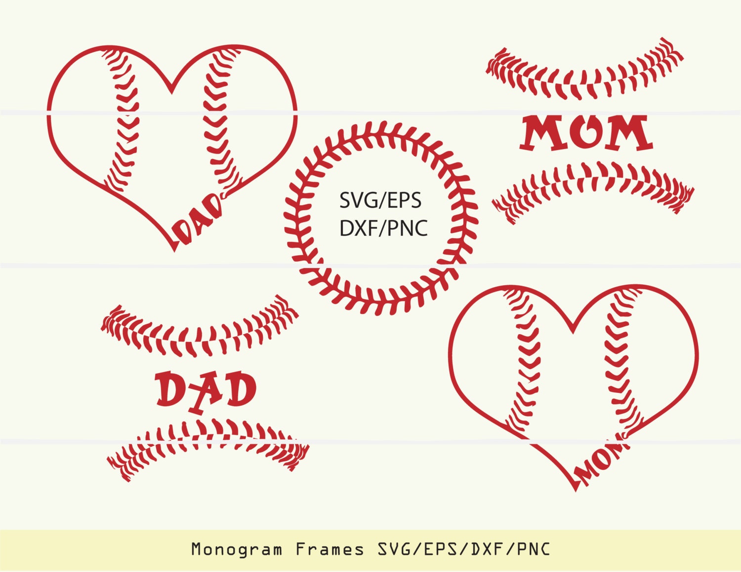 Download Baseball SVG, baseball mom decor, baseball monogram, baseball clipart, baseball dad, svg files ...