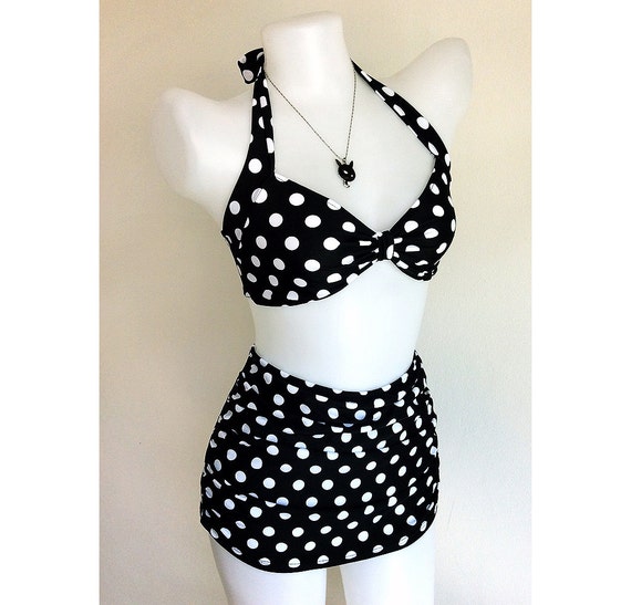 Vintage Inspired Retro Swimsuit 1950s Style By Beautychicshop 1723