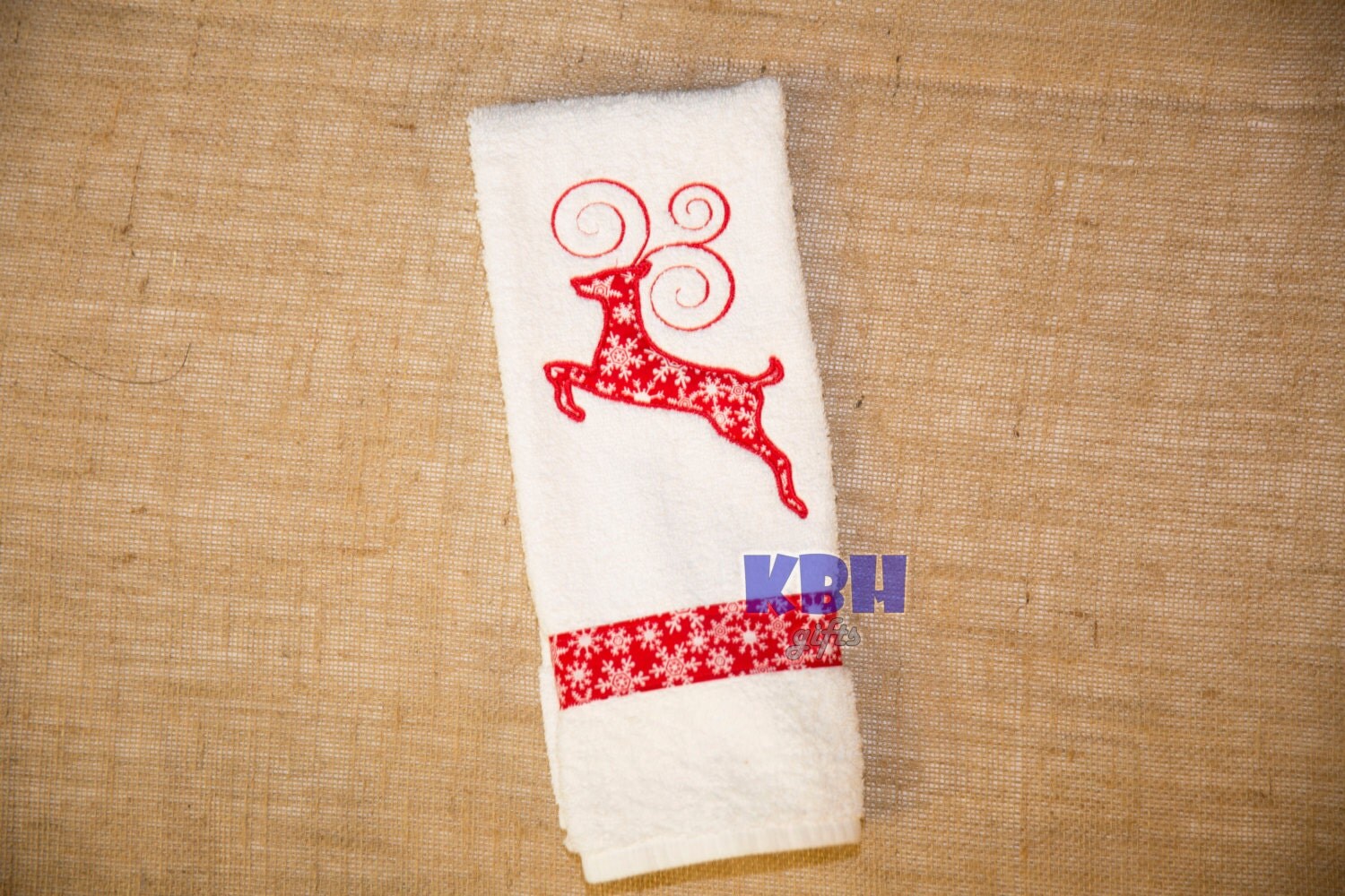 Reindeer Hand Towel