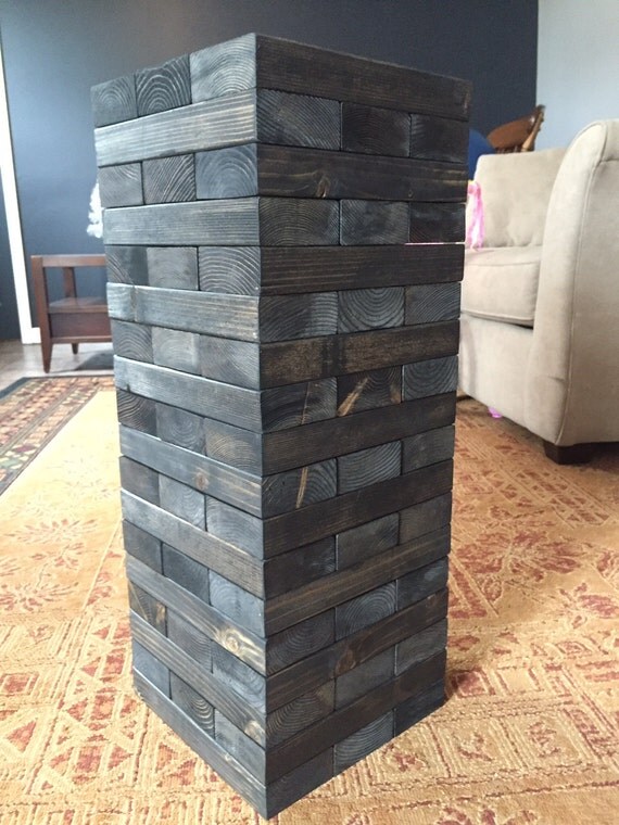 size of giant jenga blocks