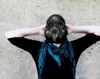 COOL Soviet Gas mask PBF-EO19 . This scary gas mask was made in Ussr. Never used "Gorilla" mask. Steam-punk