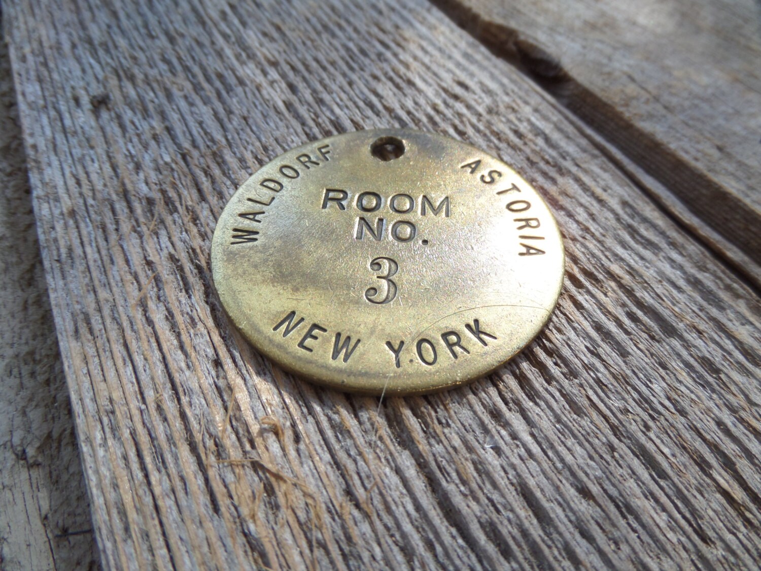 Vintage Key Fob Vintage Key Tag New York Memorabilia