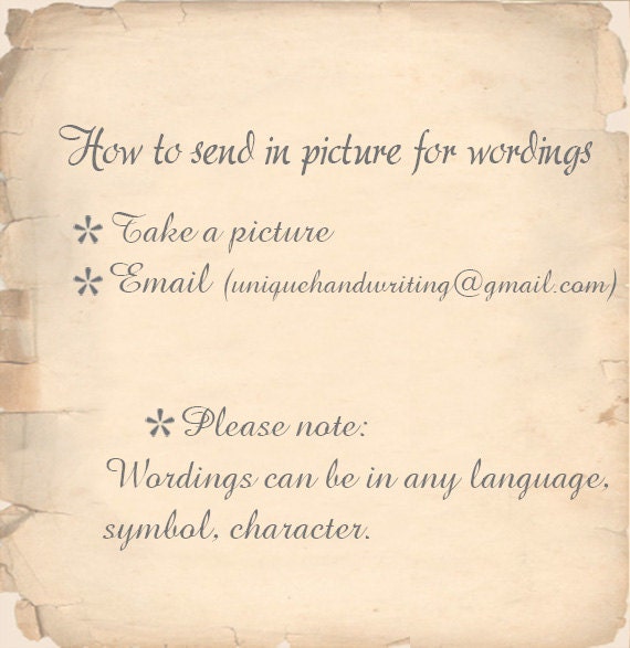 SALE Engraved Kid Actual First Drawing Art by UniqueHandwriting