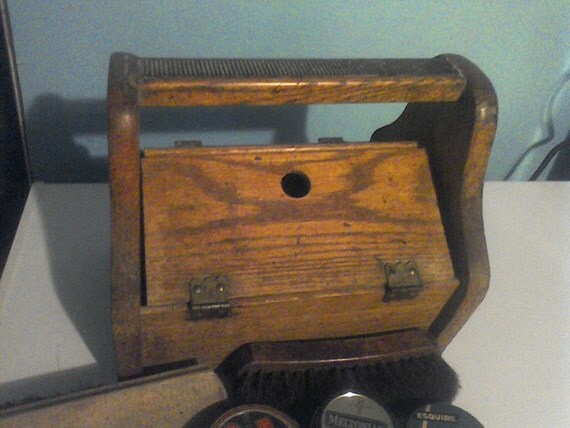 kiwi shoe shine box