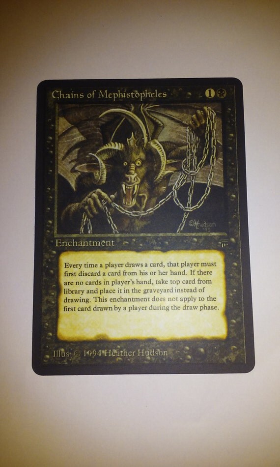 Handmade MtG Magic the Gathering Standin proxy by Jazziesjeweles
