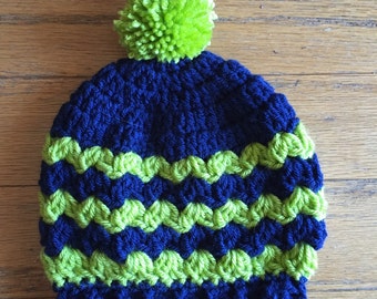 Crochet Zigzag Hat