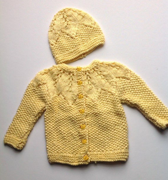 yellow baby cardigancotton baby cardigan newborn by