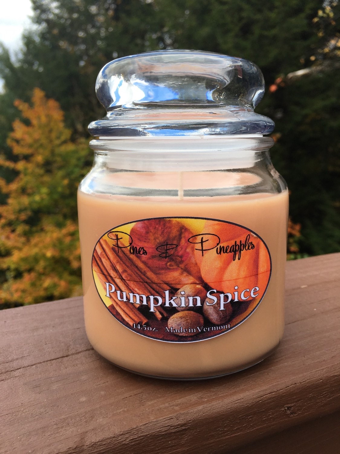 Pumpkin Spice Jar Candle 14.5 or 22 ounces
