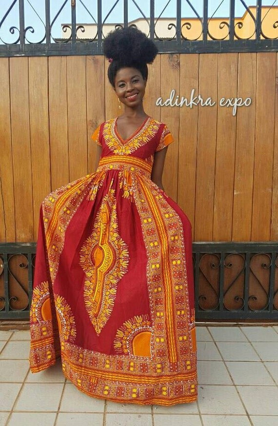 dashiki gown styles