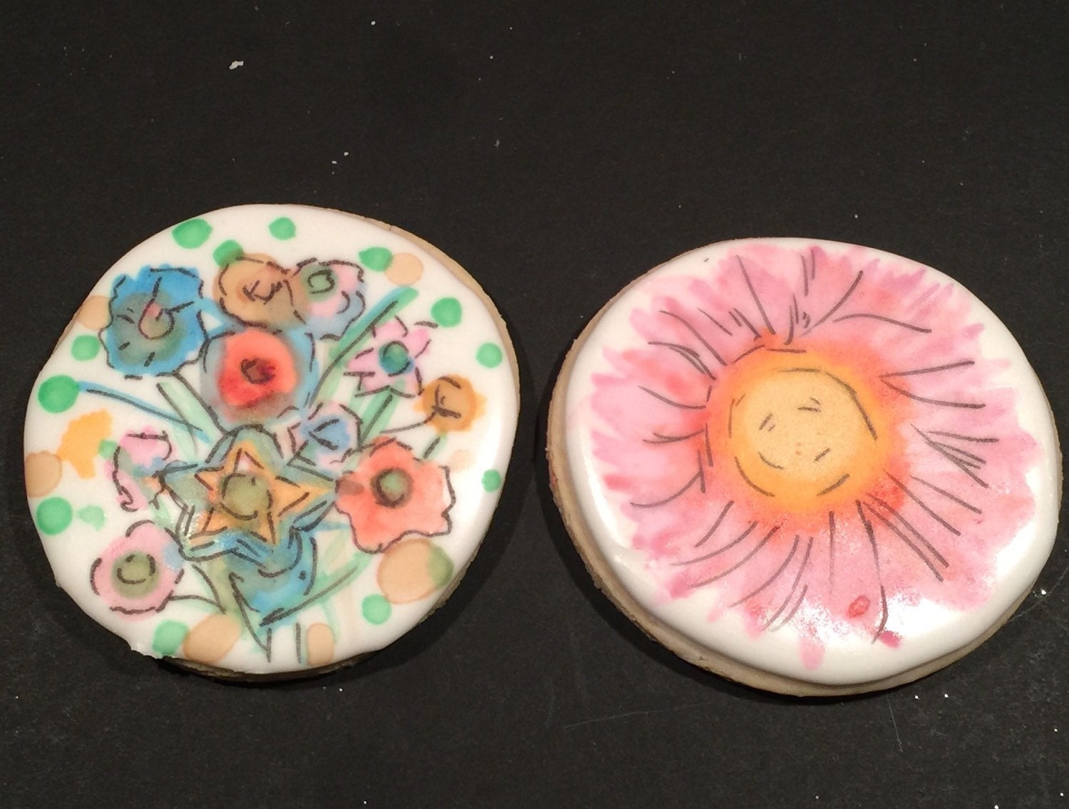 Hand painted custom cookies by adarngoodcookie on Etsy
