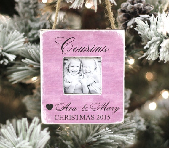christmas ornament for cousins christmas gift personalized christmas ornament for cousins christmas gift personalized