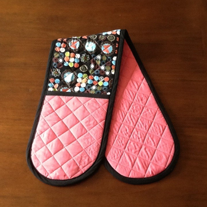 Long Double Handed Oven Mitts