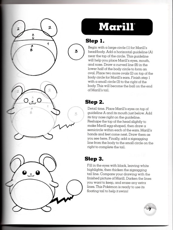 step to draw by quagsire step how Draw By Zalme Pokeman Different Book Ron How To Drawing 27