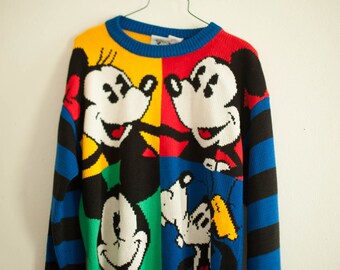 mickey and friends sweater