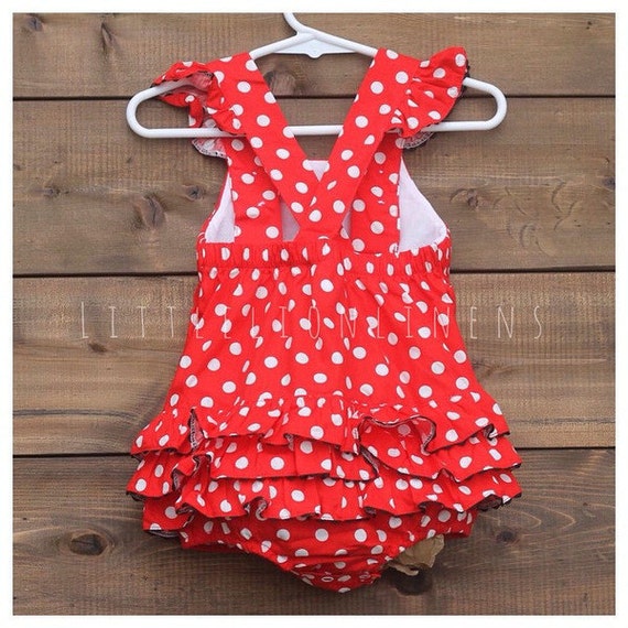 Minnie Inspired Bubble Disney Princess Outfit Birthday Baby