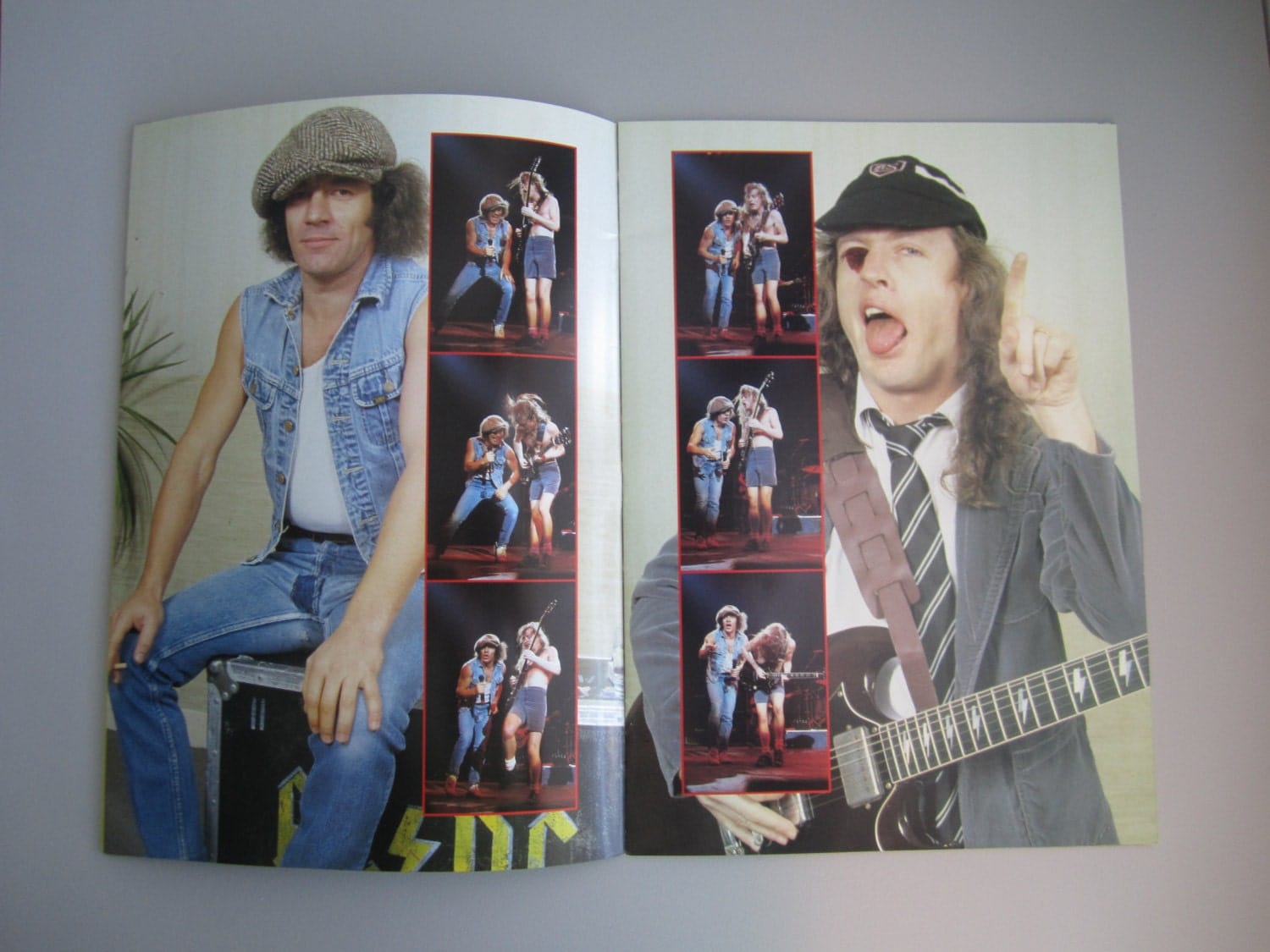 AC/DC Fly on the Wall North American Tour Program 1986