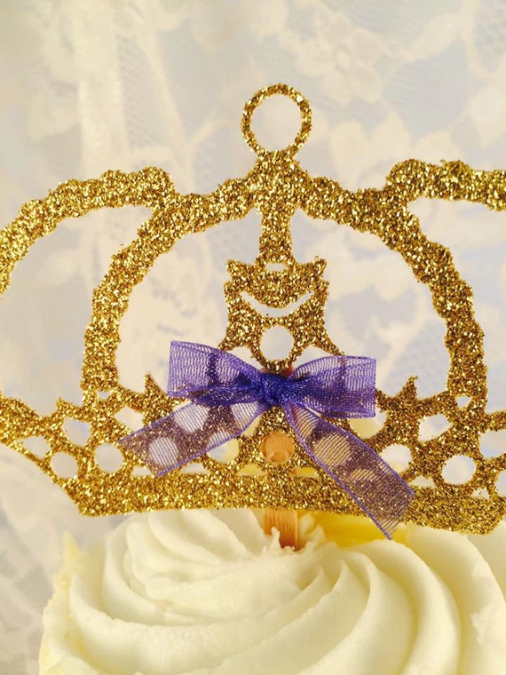Prince Crown Prince Cupcake Toppers Prince Birthday Party