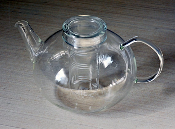 Vintage Glass Teapot 80