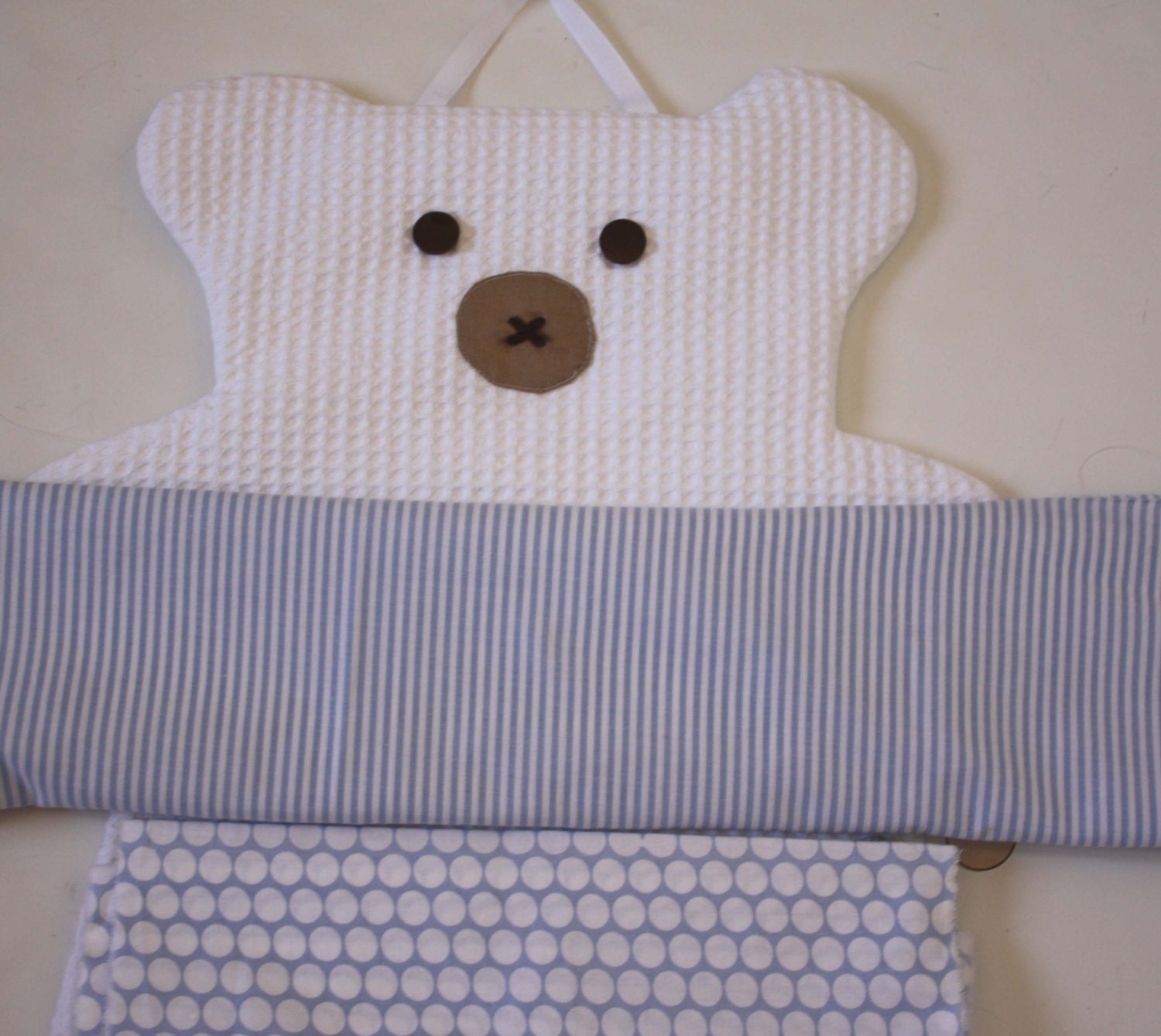 Nursery wall organizer pocket storage baby by MaMasbabyItaly