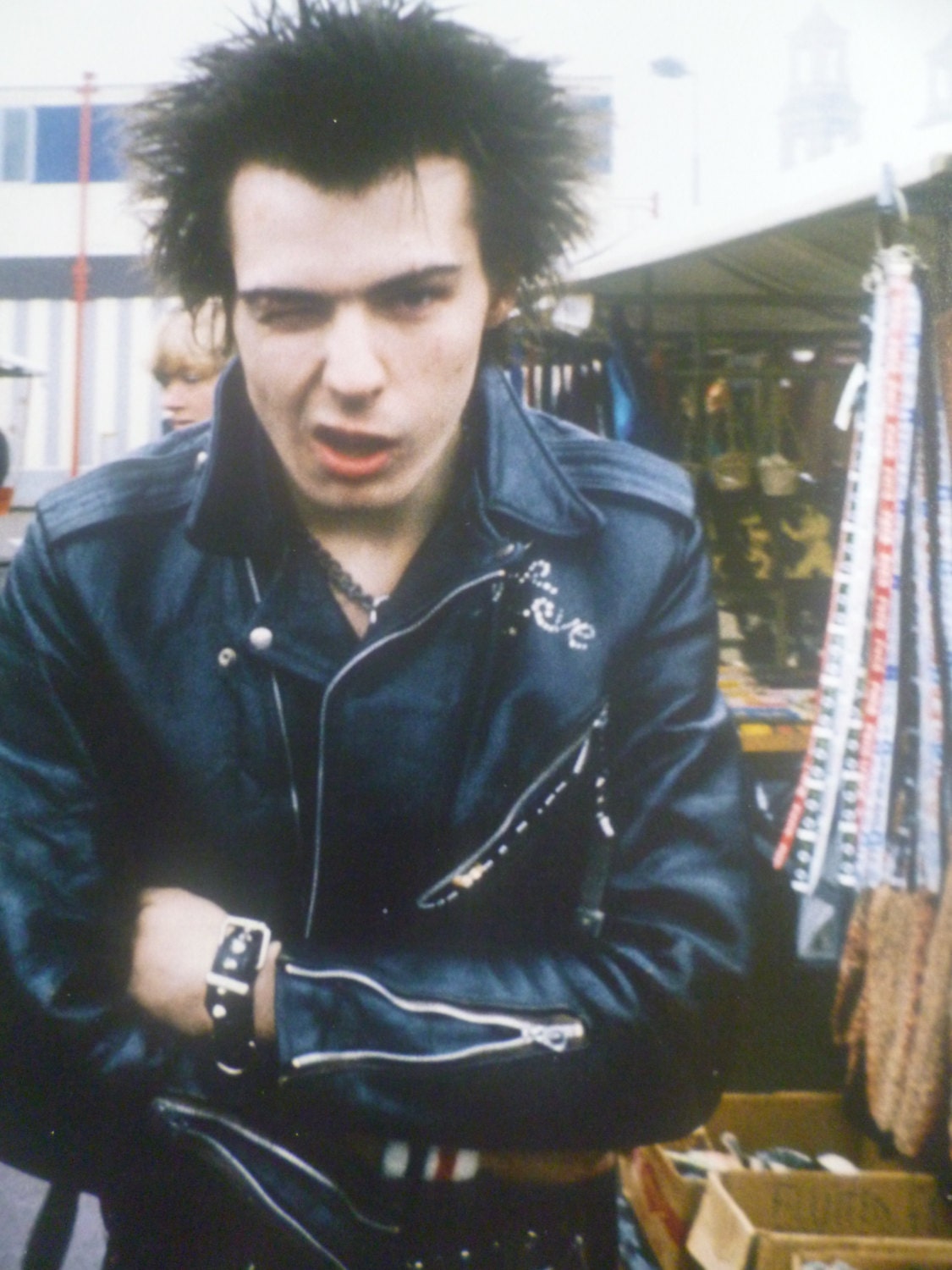 The Sex Pistols' Sid Vicious London 1977 Mounted