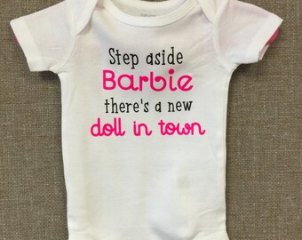 Items similar to Step Aside Barbie Onesie on Etsy