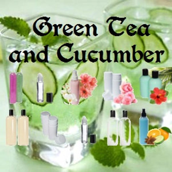 Green Tea & Cucumber Scented Body Products by TheCarolinaTrader