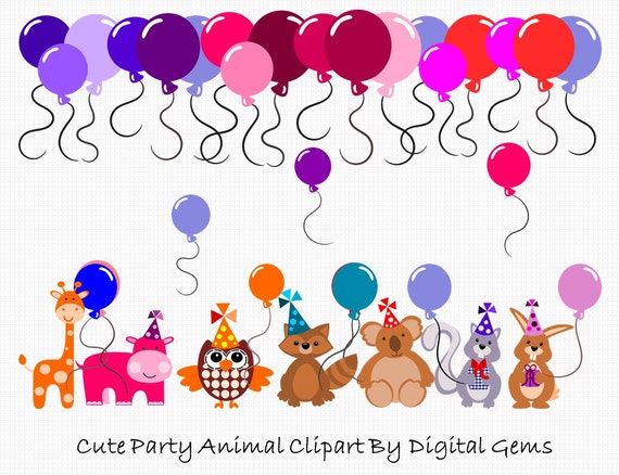 clipart party animals - photo #48
