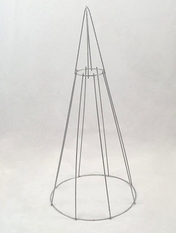 items-similar-to-topiary-metal-wire-frame-cone-100cm-on-etsy