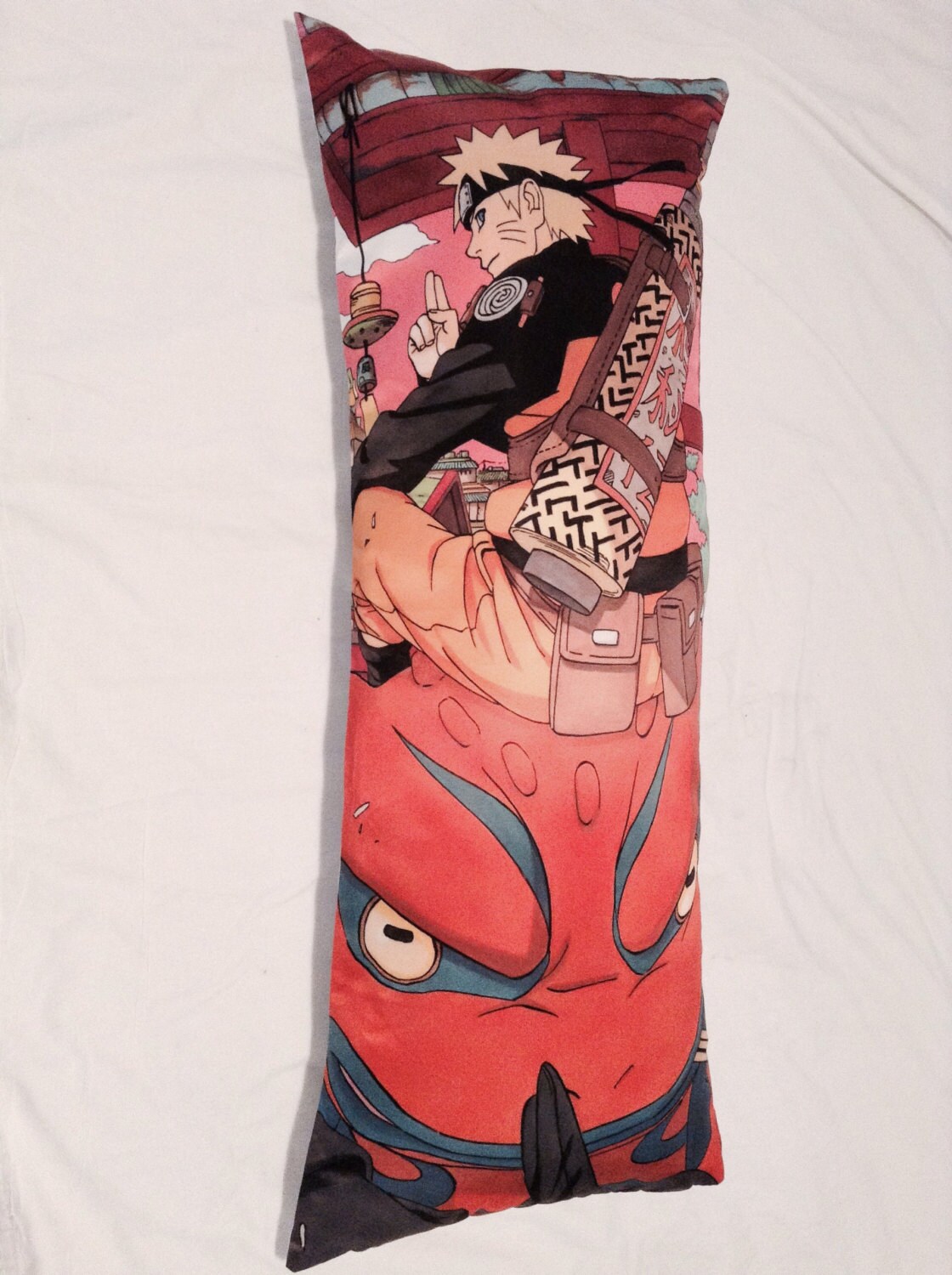 Naruto Body Pillow / Naruto Shippuden by LitUpInteriorDesign