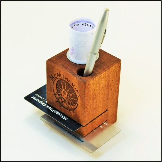 Wood Check Presenter For Bar or Restaurant by