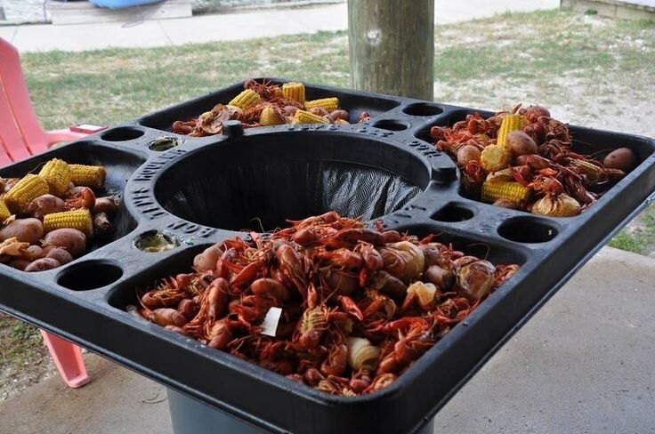 Crawfish Boil Table Top