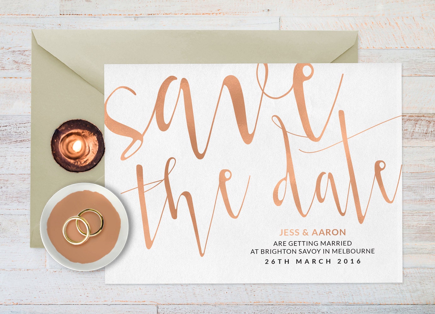 Rose gold save the date, Save the date printable, Wedding save the date, Wedding stationery, Save the date printable, Save the date cards