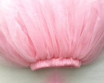 Baby photo prop, baby tutu, baby pink tutu headband set, infant photo prop, newborn photo prop, newborn tutu, feather headband set, tutu dre