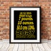 Star Wars Birth Stats Baby Nursery Art Print