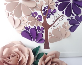 Alternative Wedding 3D Guest Book - Wedding Guestbook Alternative