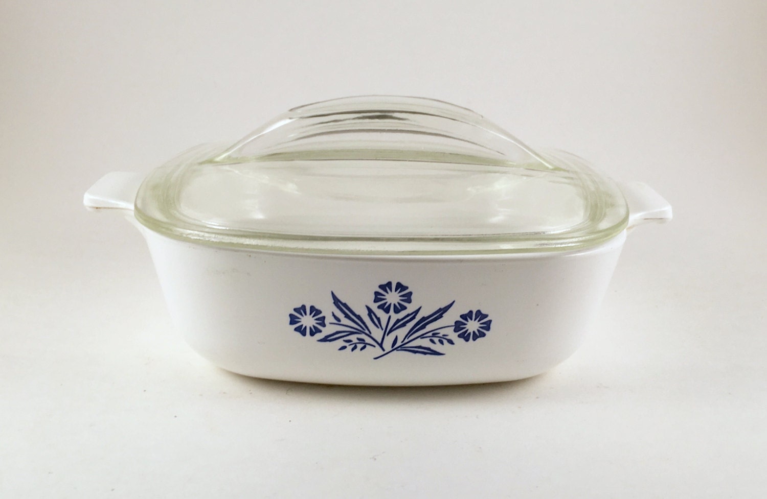 Corning Ware Casserole with Lid Cornflower Blue 1 Quart