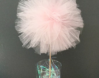 30 Tulle Pom Poms