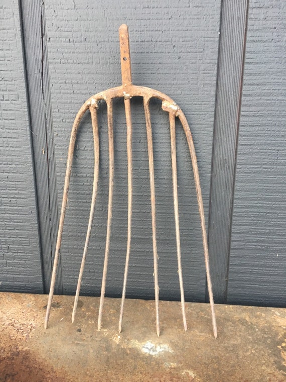 Vintage Pitchfork Hay Fork Farm Tools