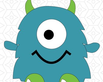 Download Birthday Monster Vector Design, SVG, DXF and AI Vector ...