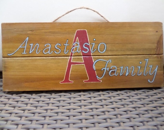 Family Last Name Sign