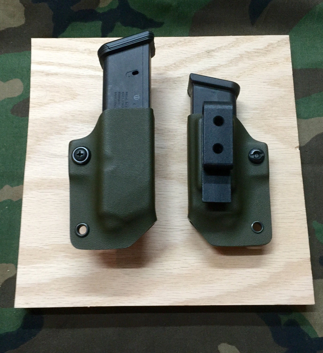 Glock Kydex Single OWB Magazine Carrier. Lifetime guarantee.