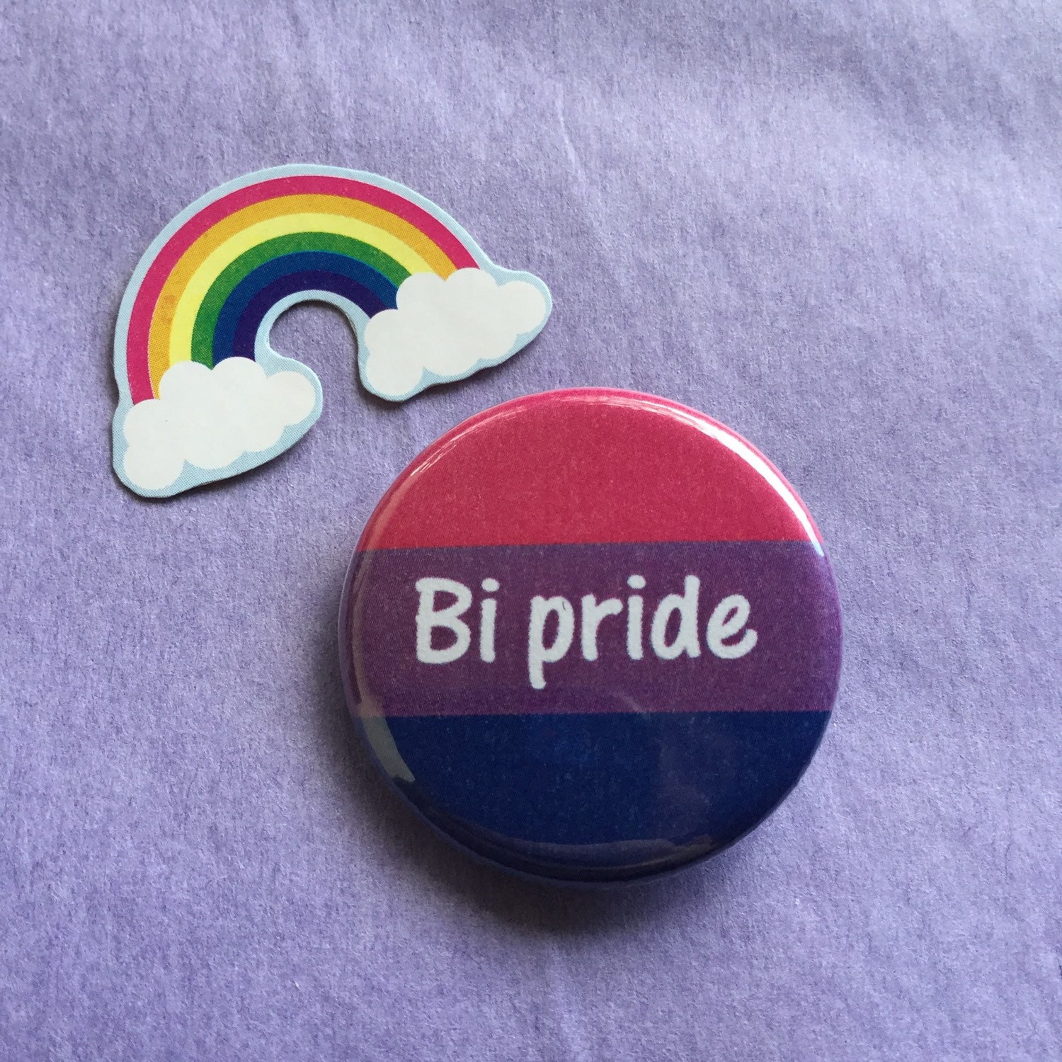 Bi Pride Button Or Magnet 1 25 Inch Lgbt Button