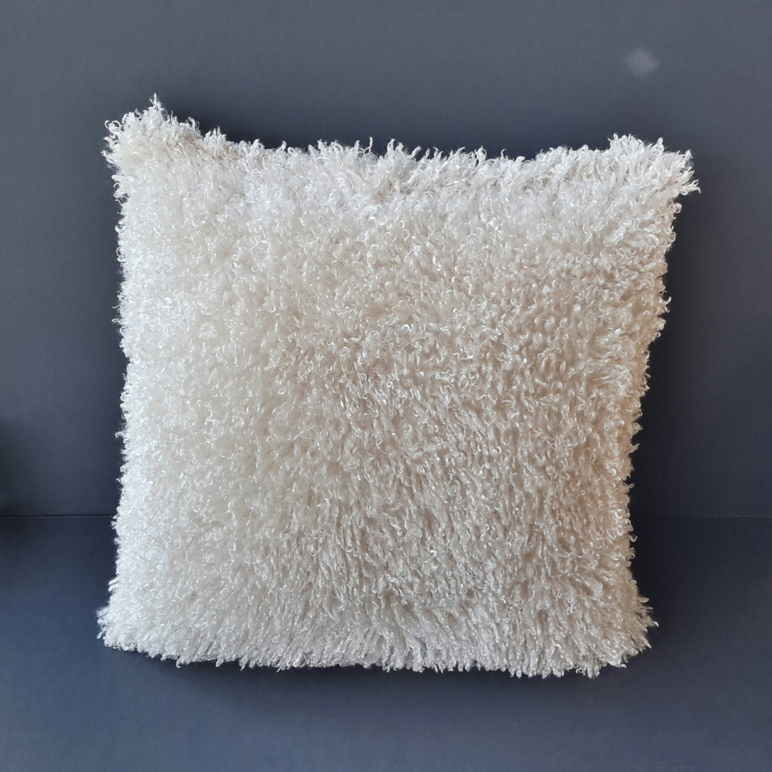 White Faux Fur Pillows Throw Pillows Accent Pillows By CVDesigns   Il Fullxfull.992103705 E3qf 