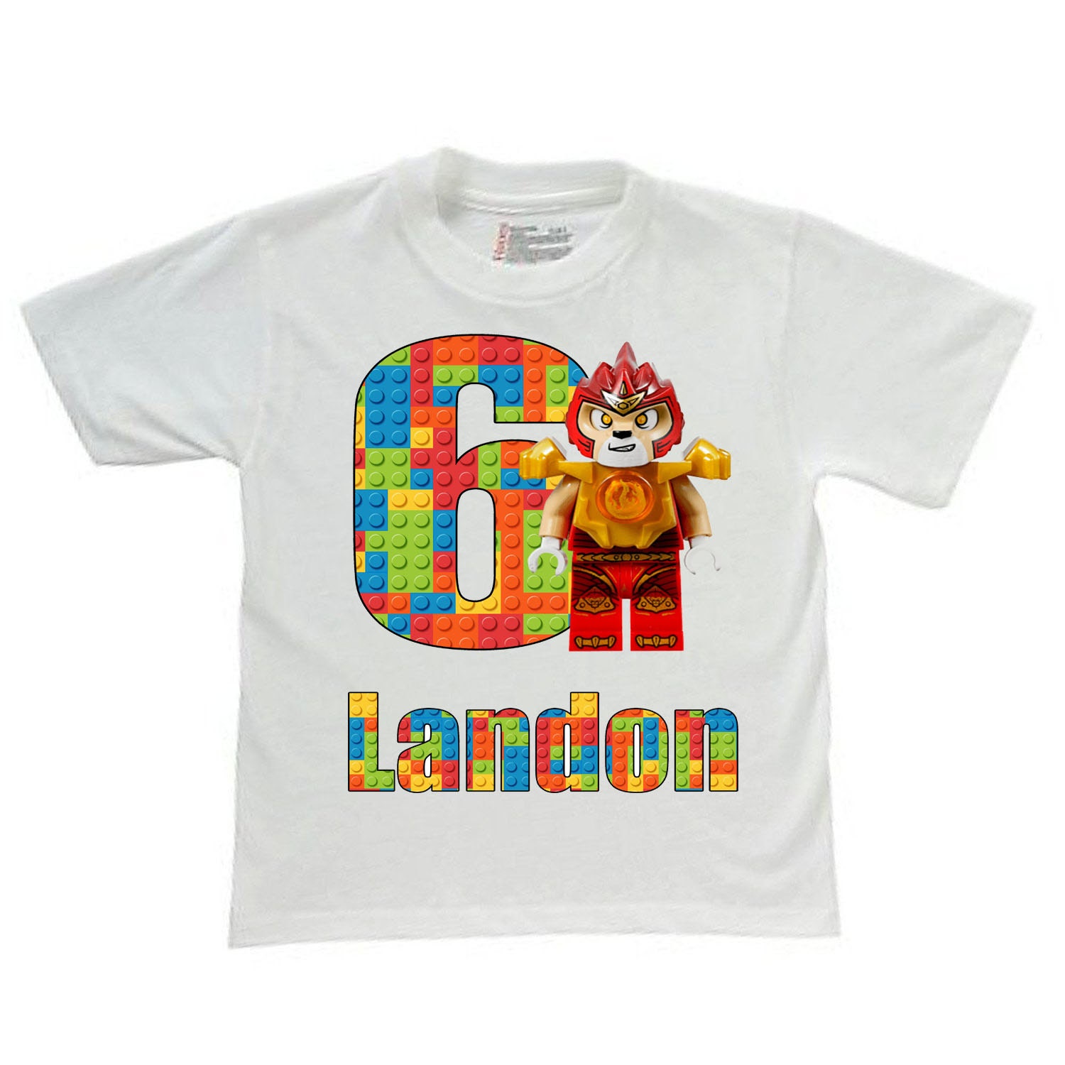 etsy lego birthday shirt