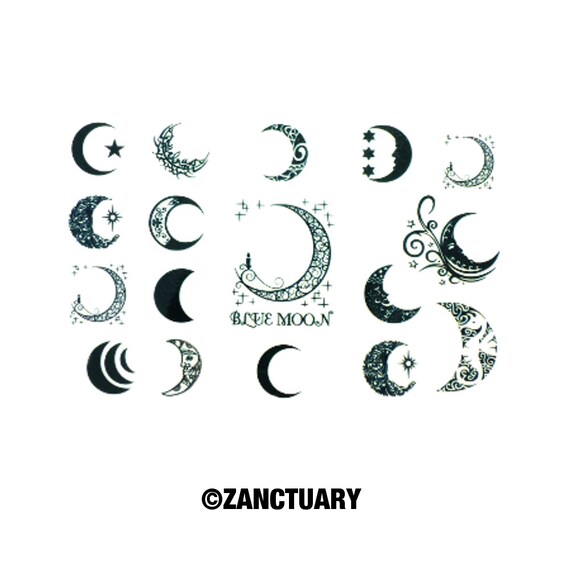 sailor moon temporary tattoo moon fake by zanctuary on etsy sailor moon temporary tattoo moon fake by zanctuary on etsy